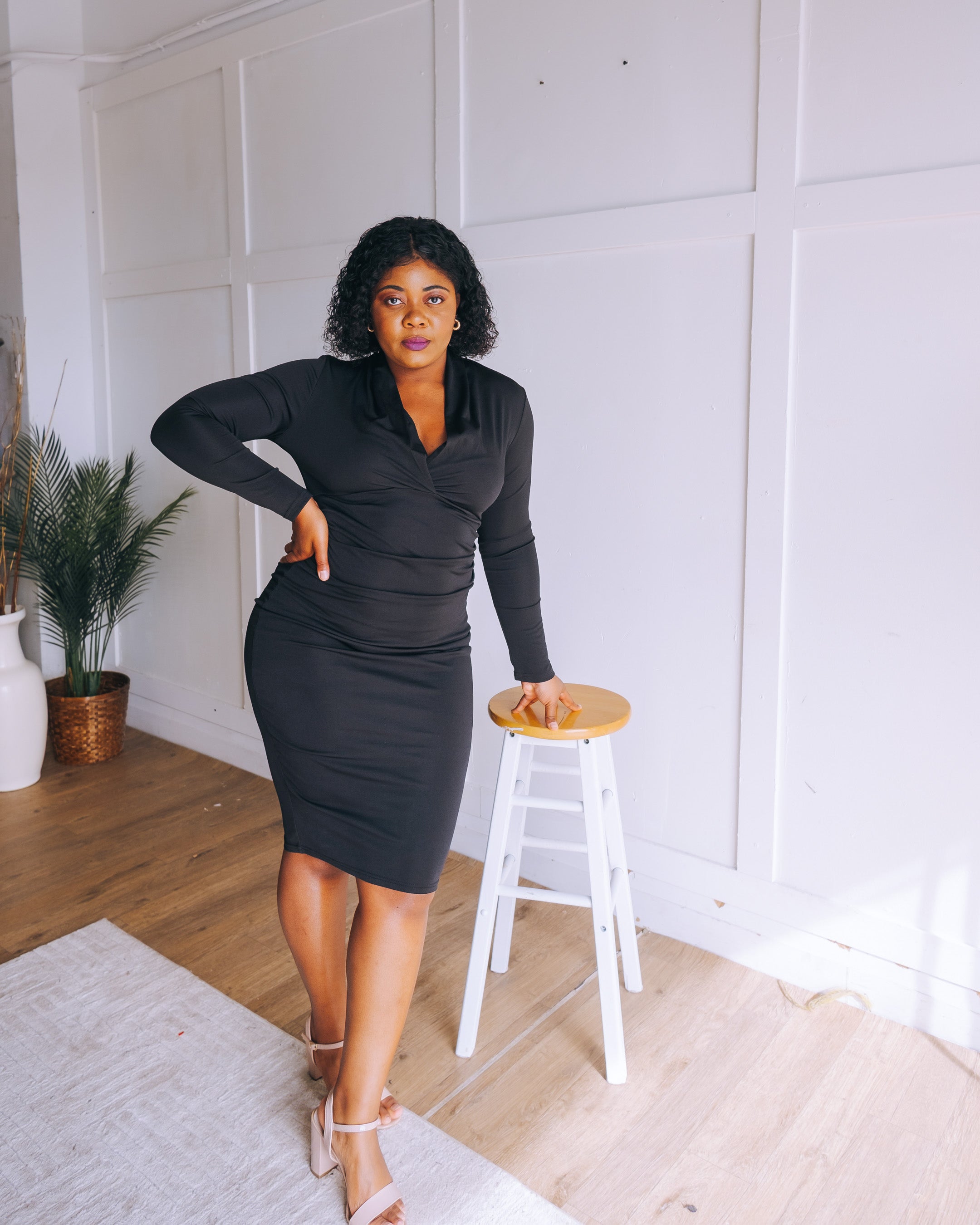 NEW MODEST BANDAGE DRESSES FOR WOMEN