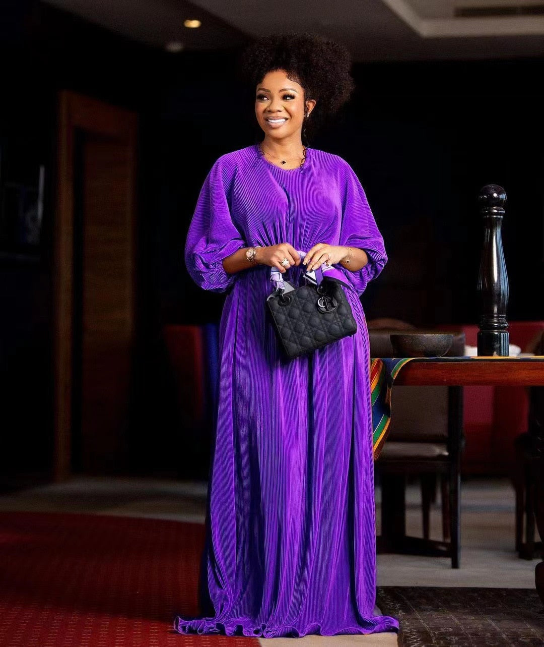 Jaya Pleated Gown