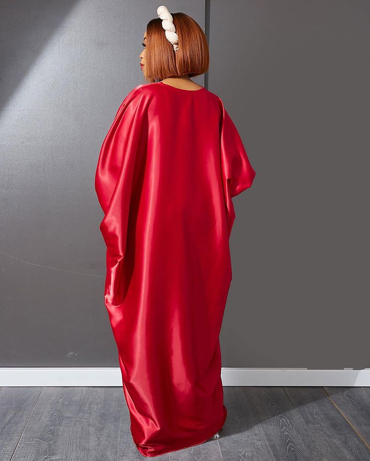 Latoya One-Size Satin Dress