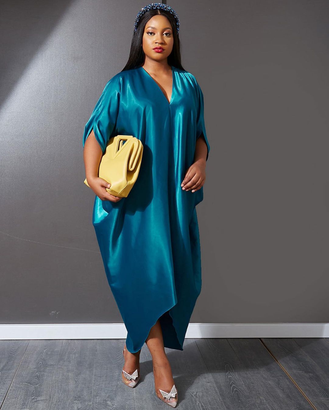 Latoya One-Size Satin Dress