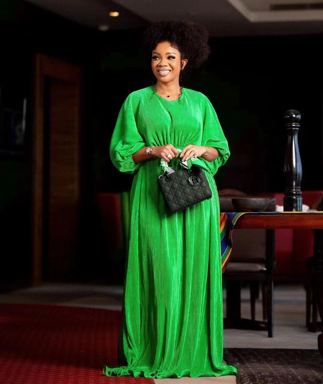 Jaya Pleated Gown