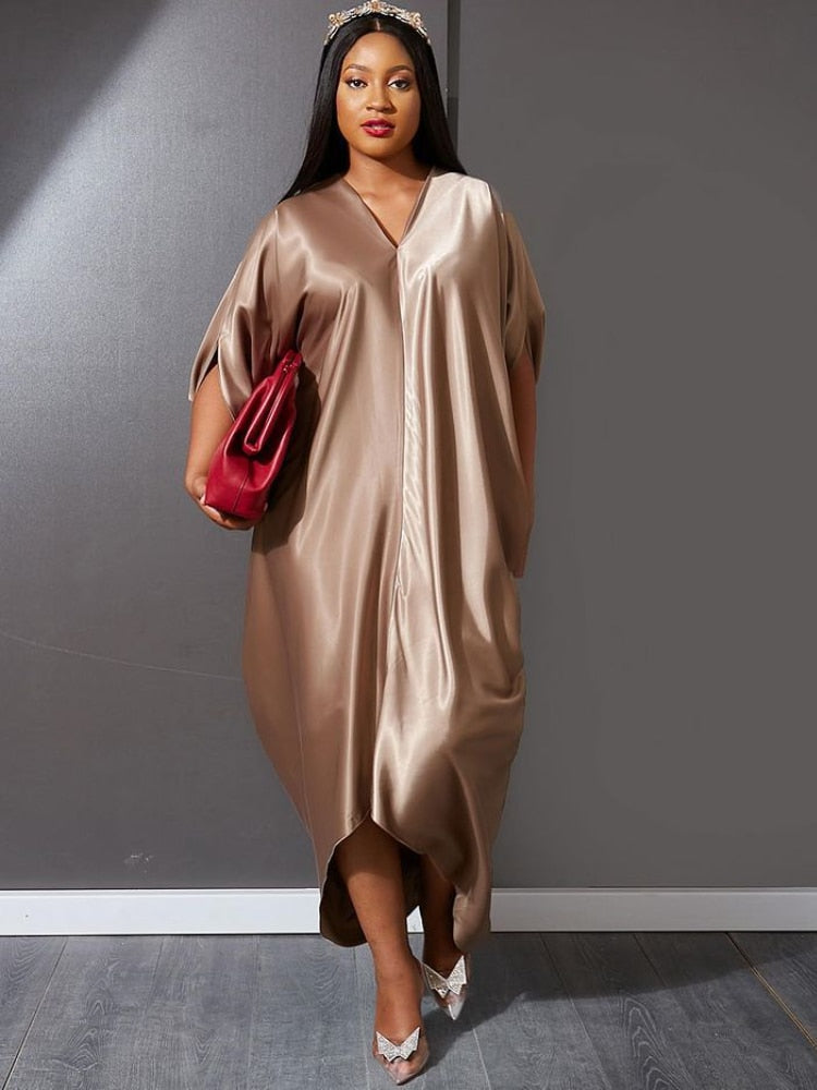 Latoya One-Size Satin Dress