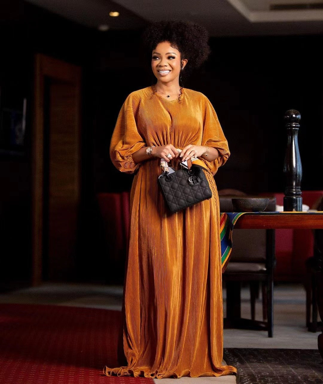Jaya Pleated Gown