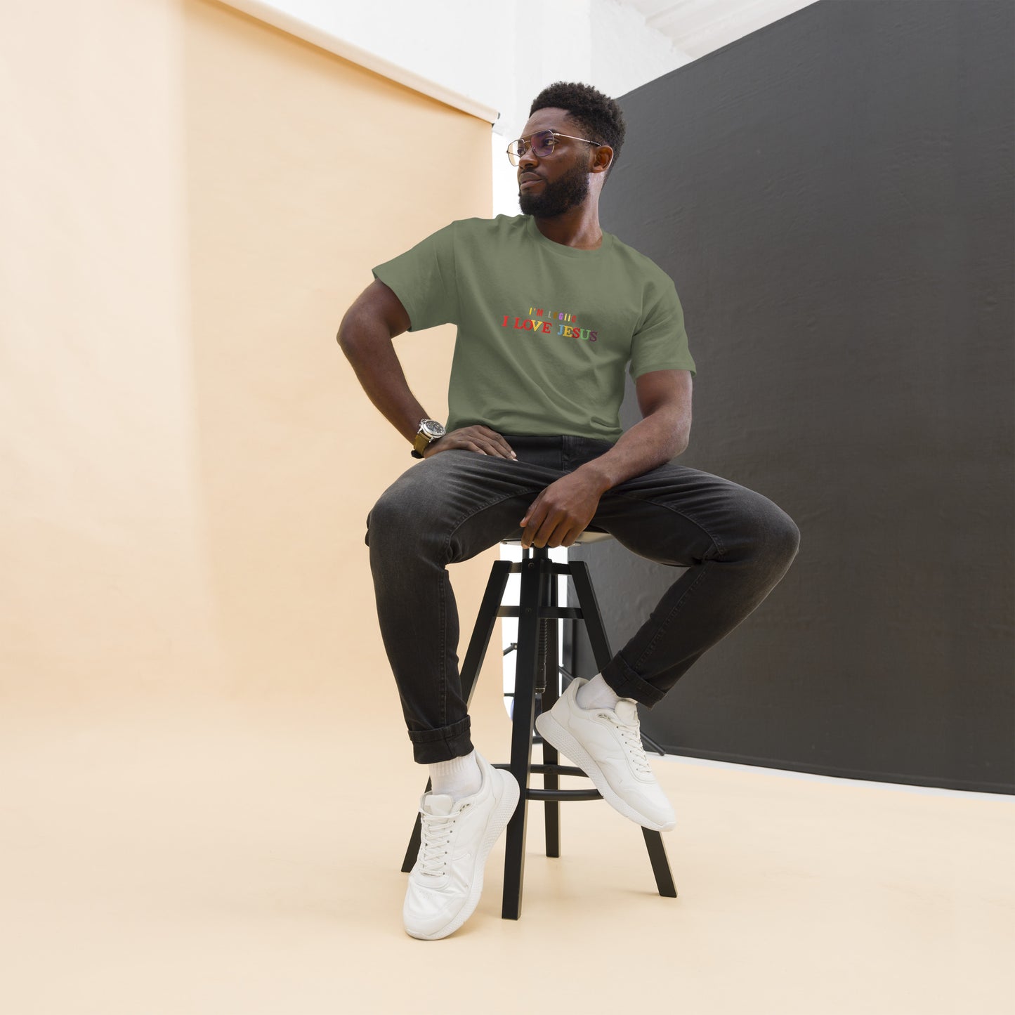 I Love Jesus Men's classic tee