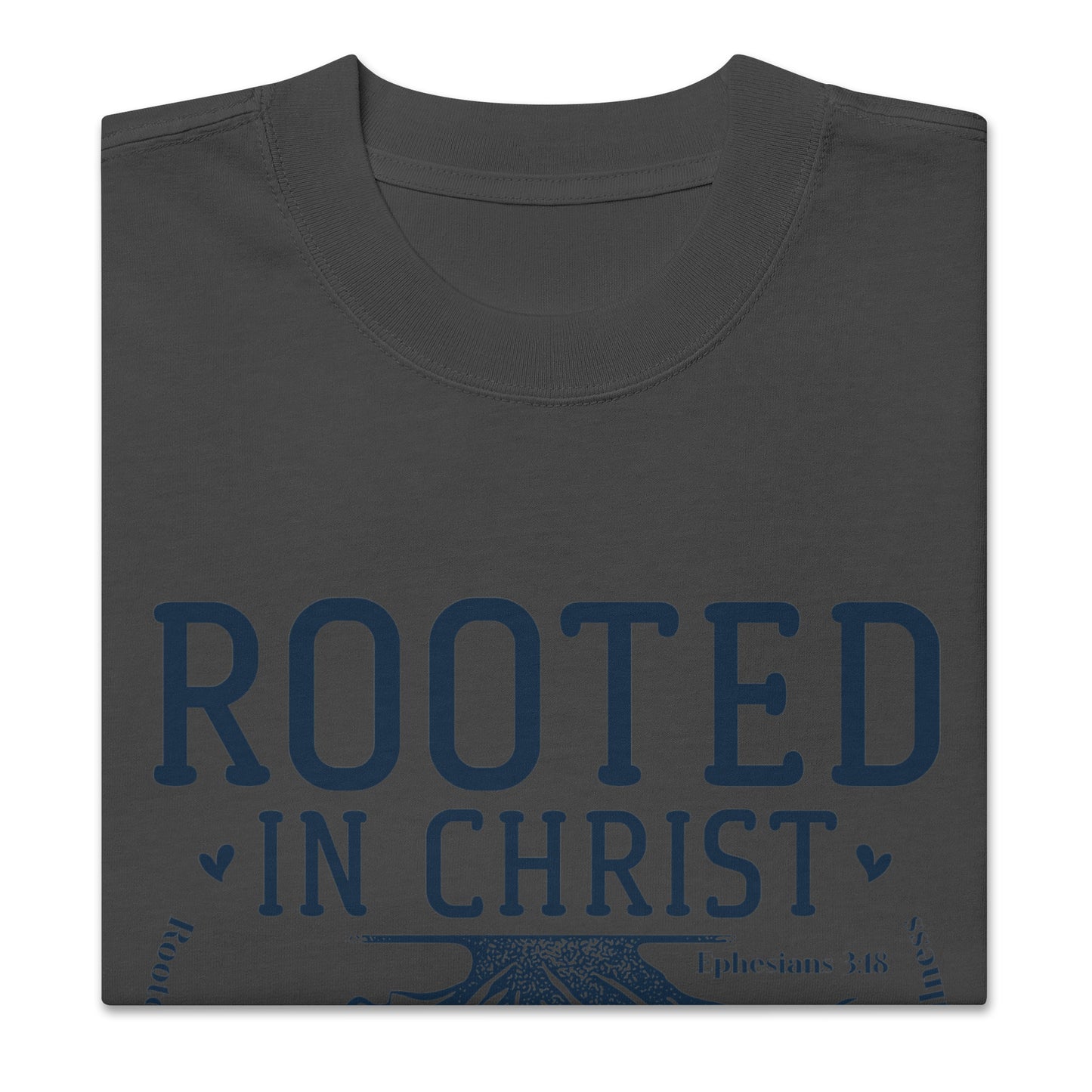 Rooted Oversized faded t-shirt