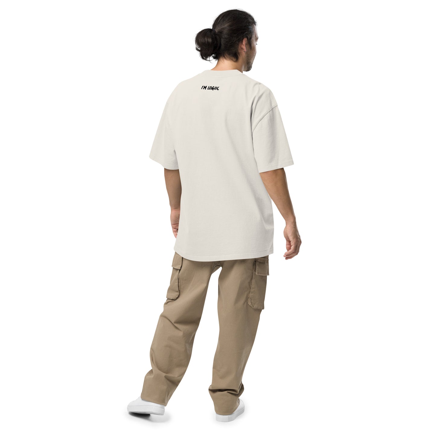 Rooted Oversized faded t-shirt