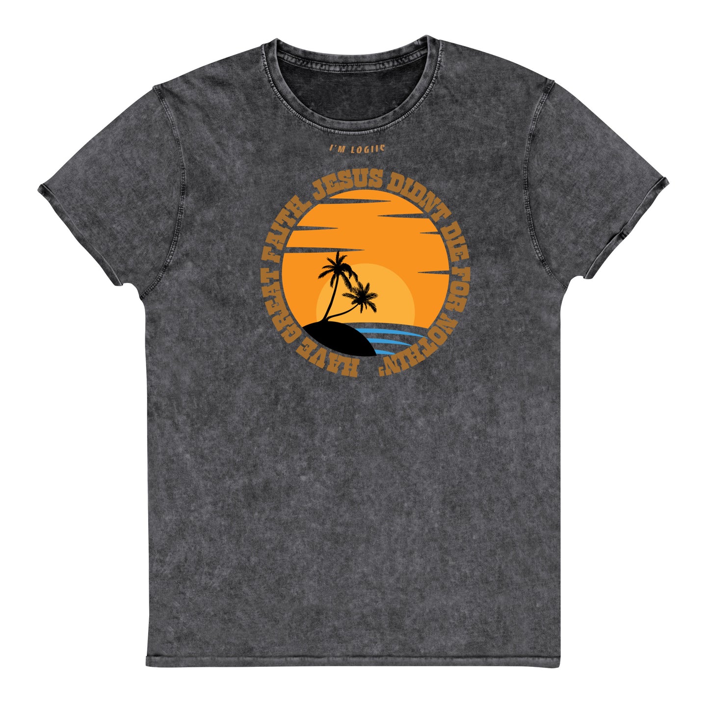 GREAT FAITH Denim T-Shirt