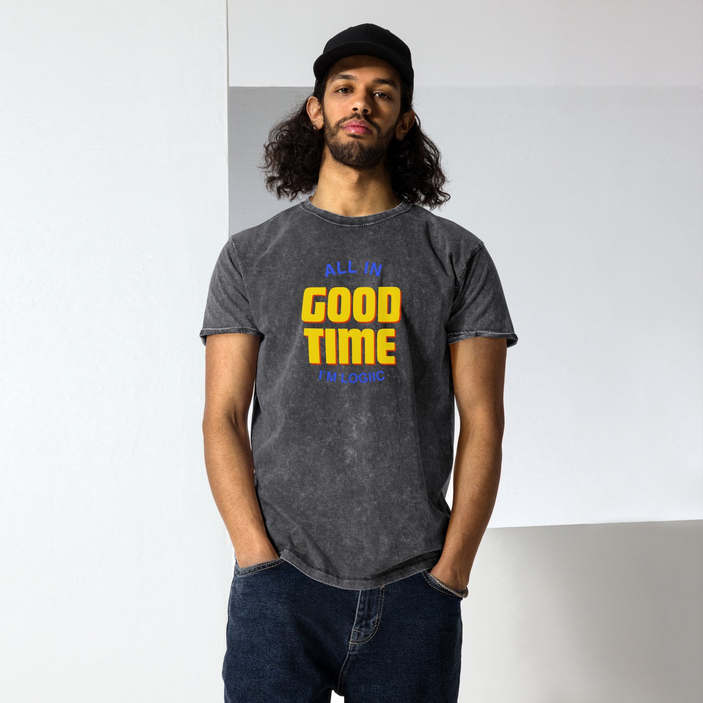 All in Good Time Denim T-Shirt