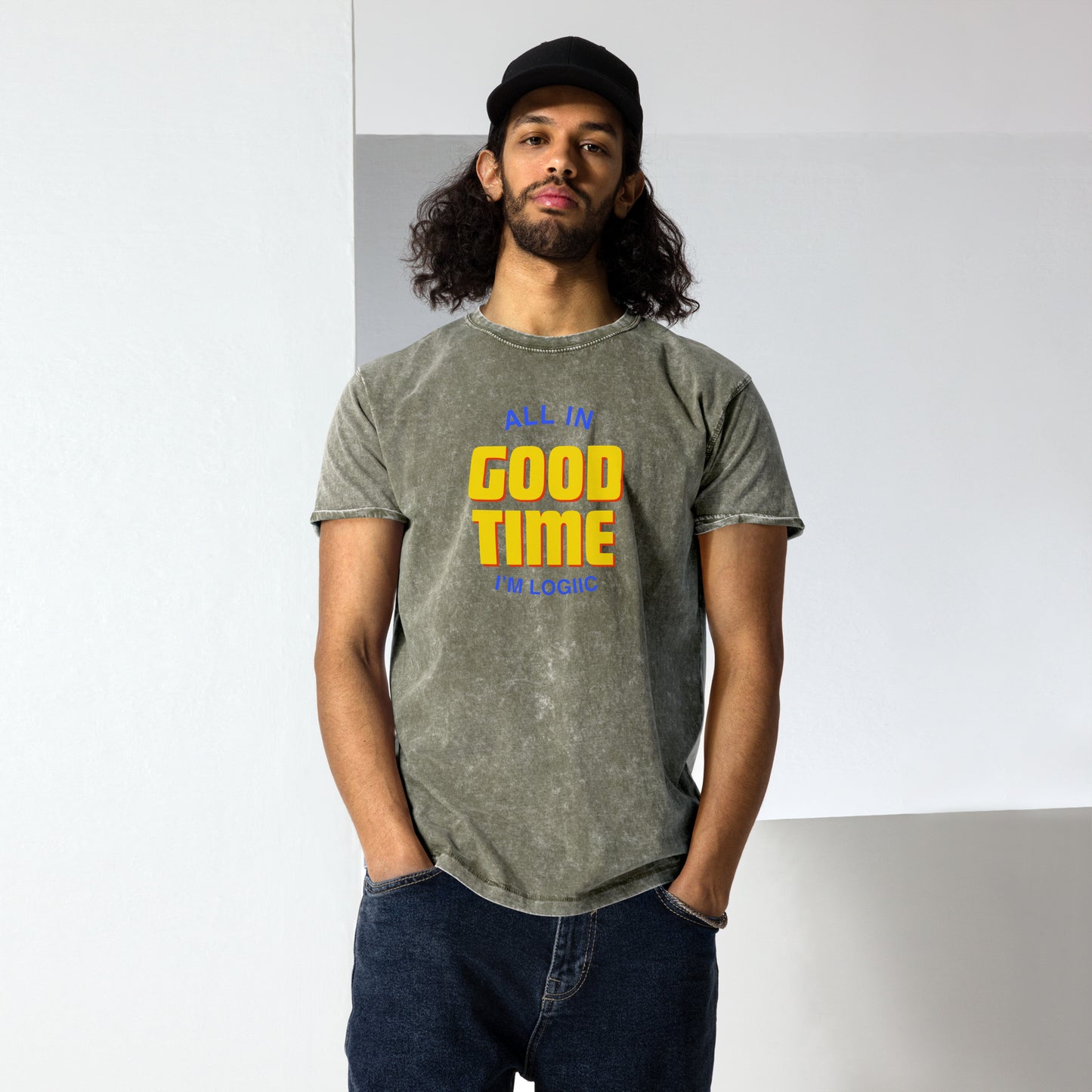 All in Good Time Denim T-Shirt