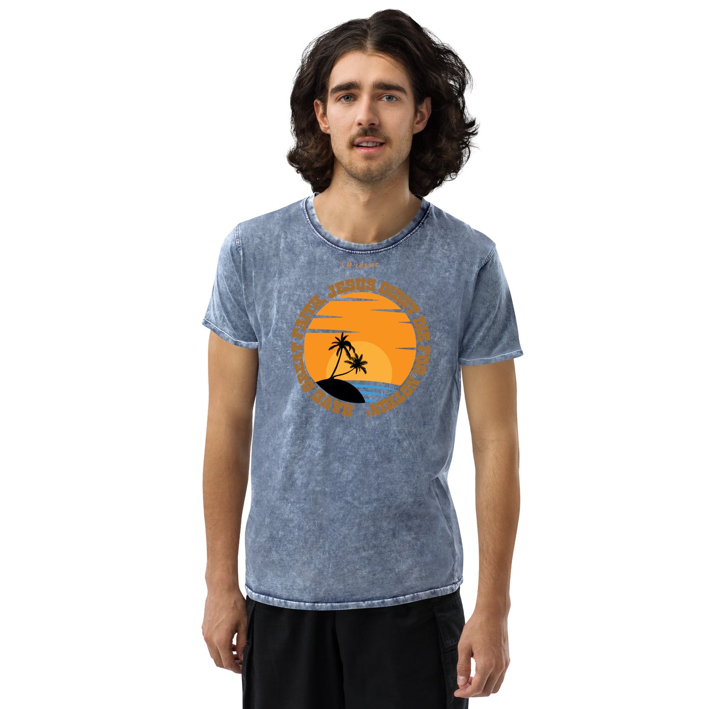 GREAT FAITH Denim T-Shirt