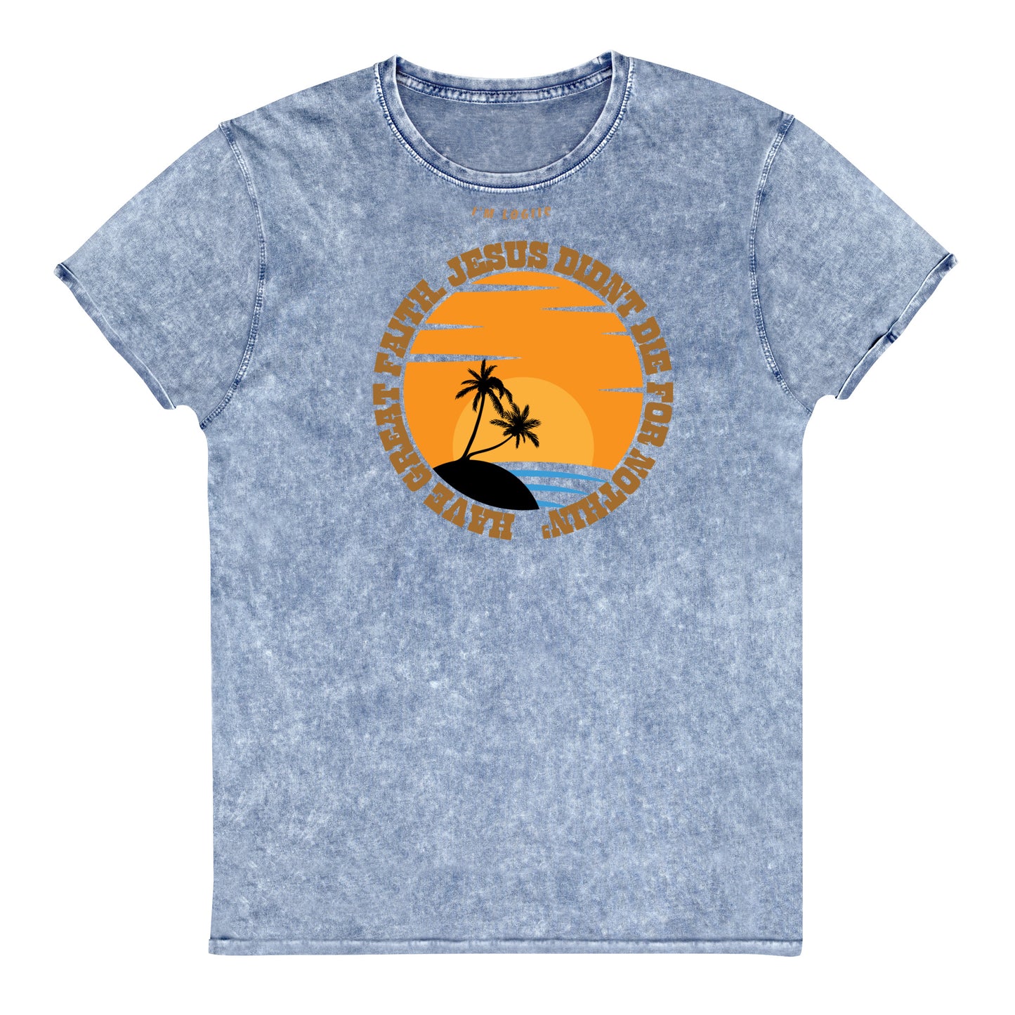 GREAT FAITH Denim T-Shirt