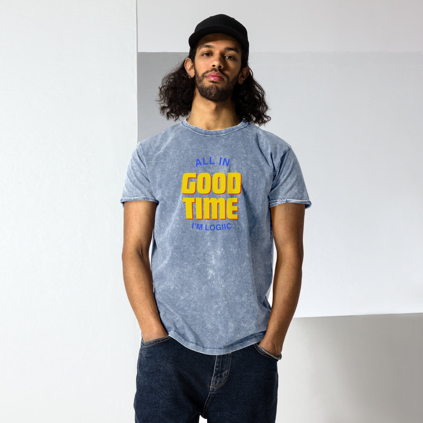 All in Good Time Denim T-Shirt