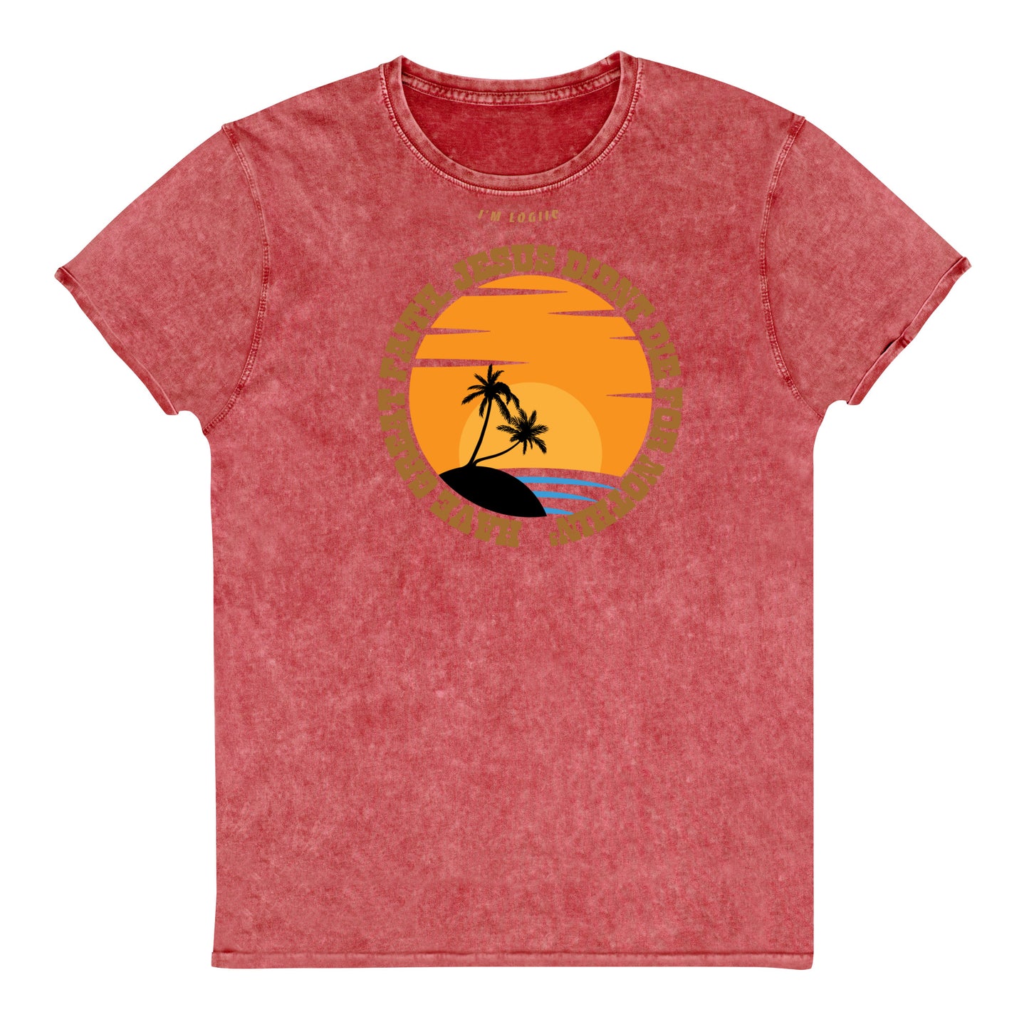 GREAT FAITH Denim T-Shirt