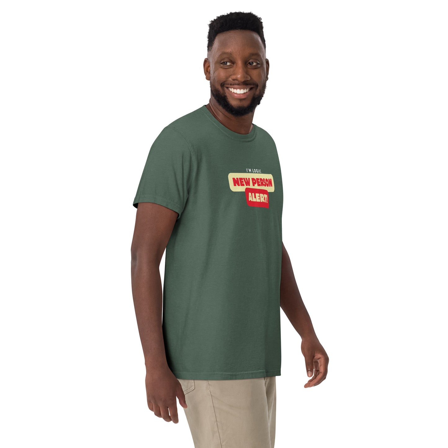 A New Person Unisex garment-dyed heavyweight t-shirt