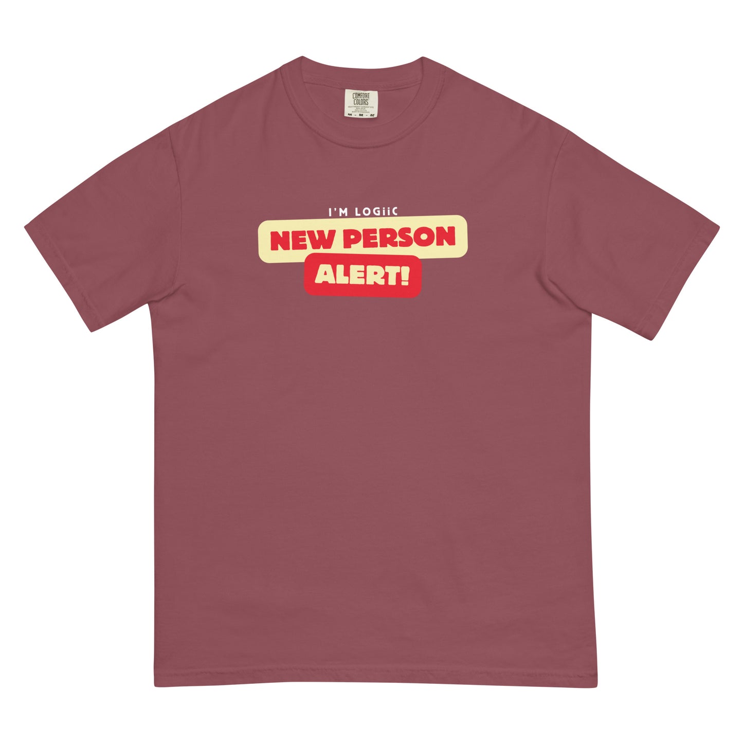 A New Person Unisex garment-dyed heavyweight t-shirt