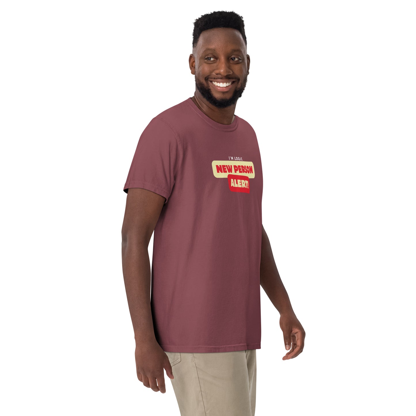 A New Person Unisex garment-dyed heavyweight t-shirt