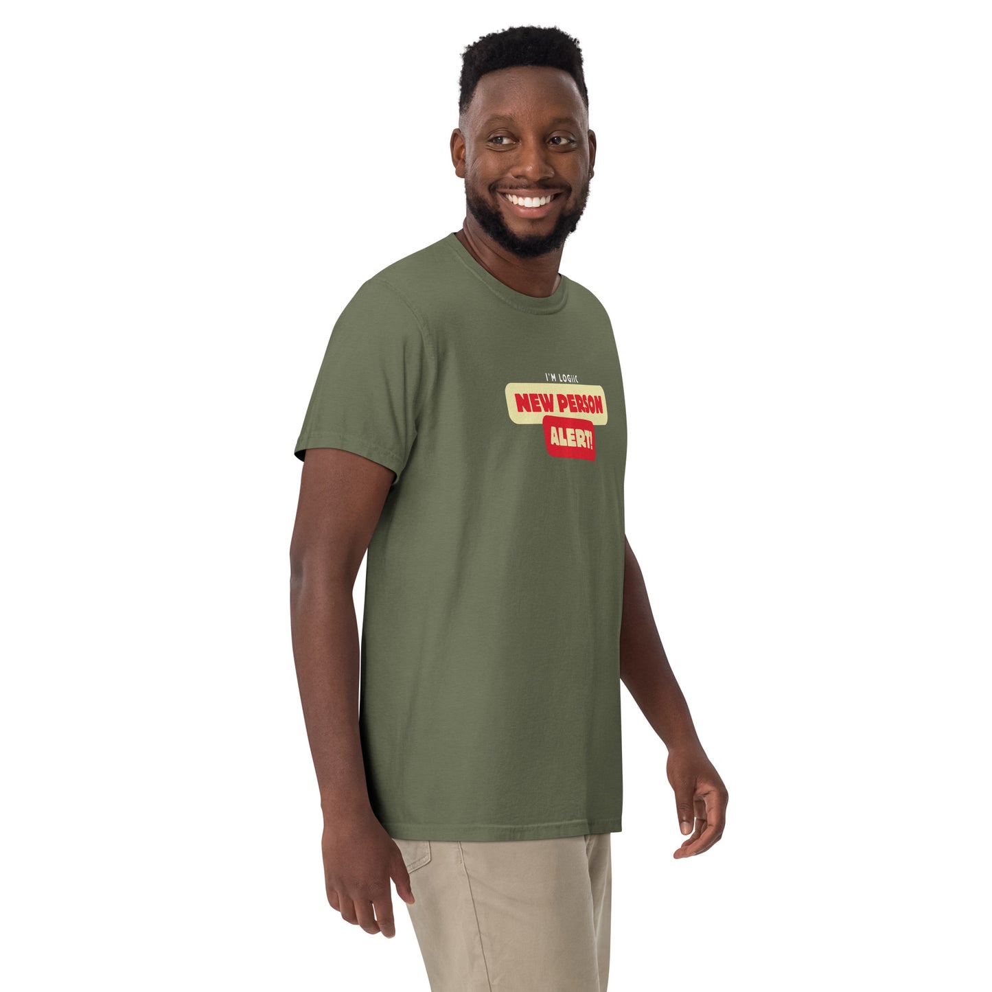 A New Person Unisex garment-dyed heavyweight t-shirt