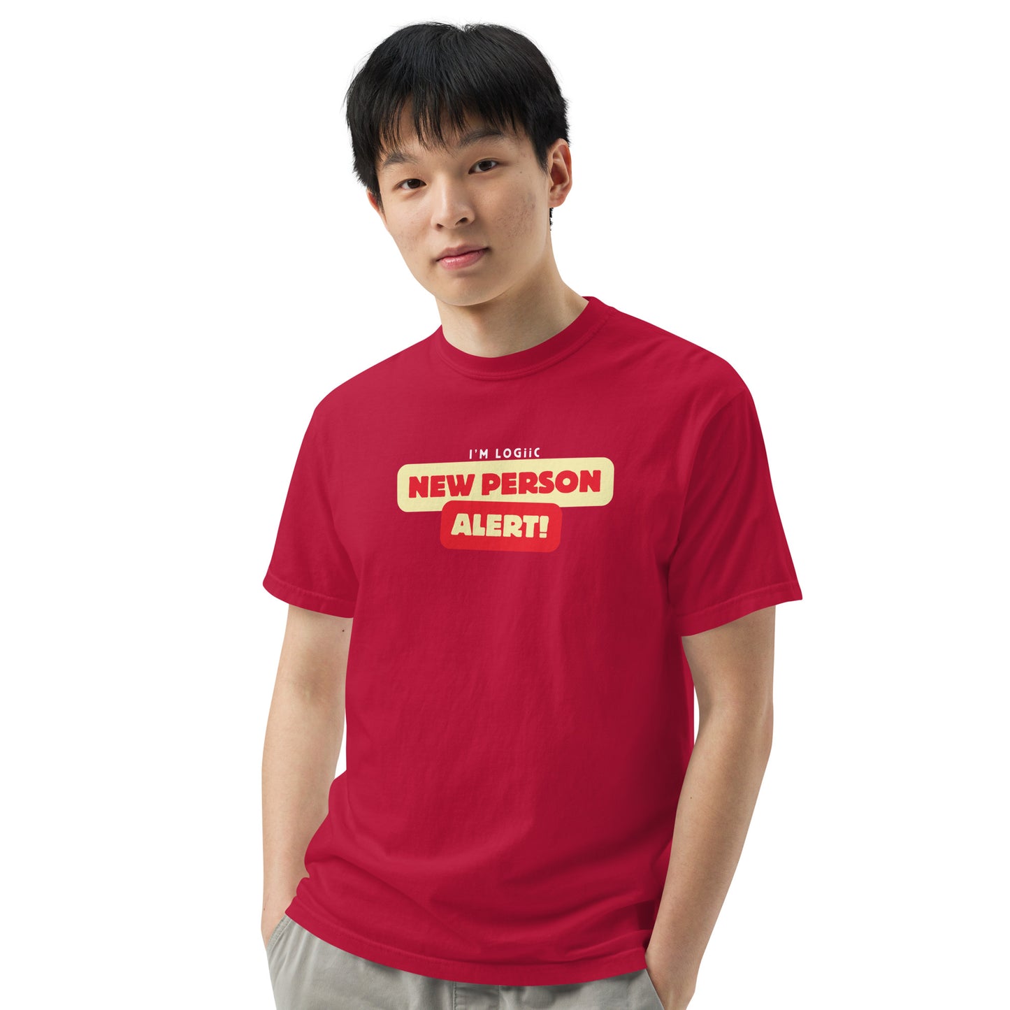 A New Person Unisex garment-dyed heavyweight t-shirt