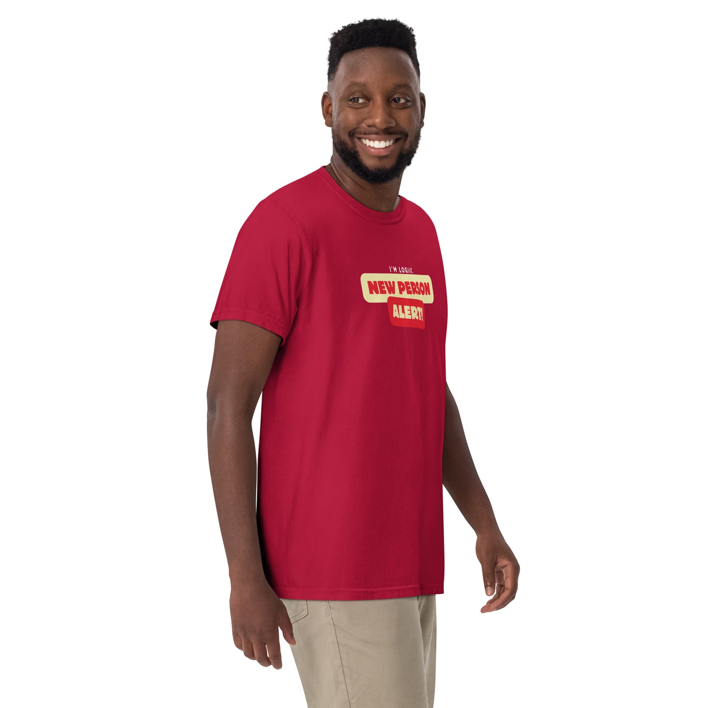 A New Person Unisex garment-dyed heavyweight t-shirt