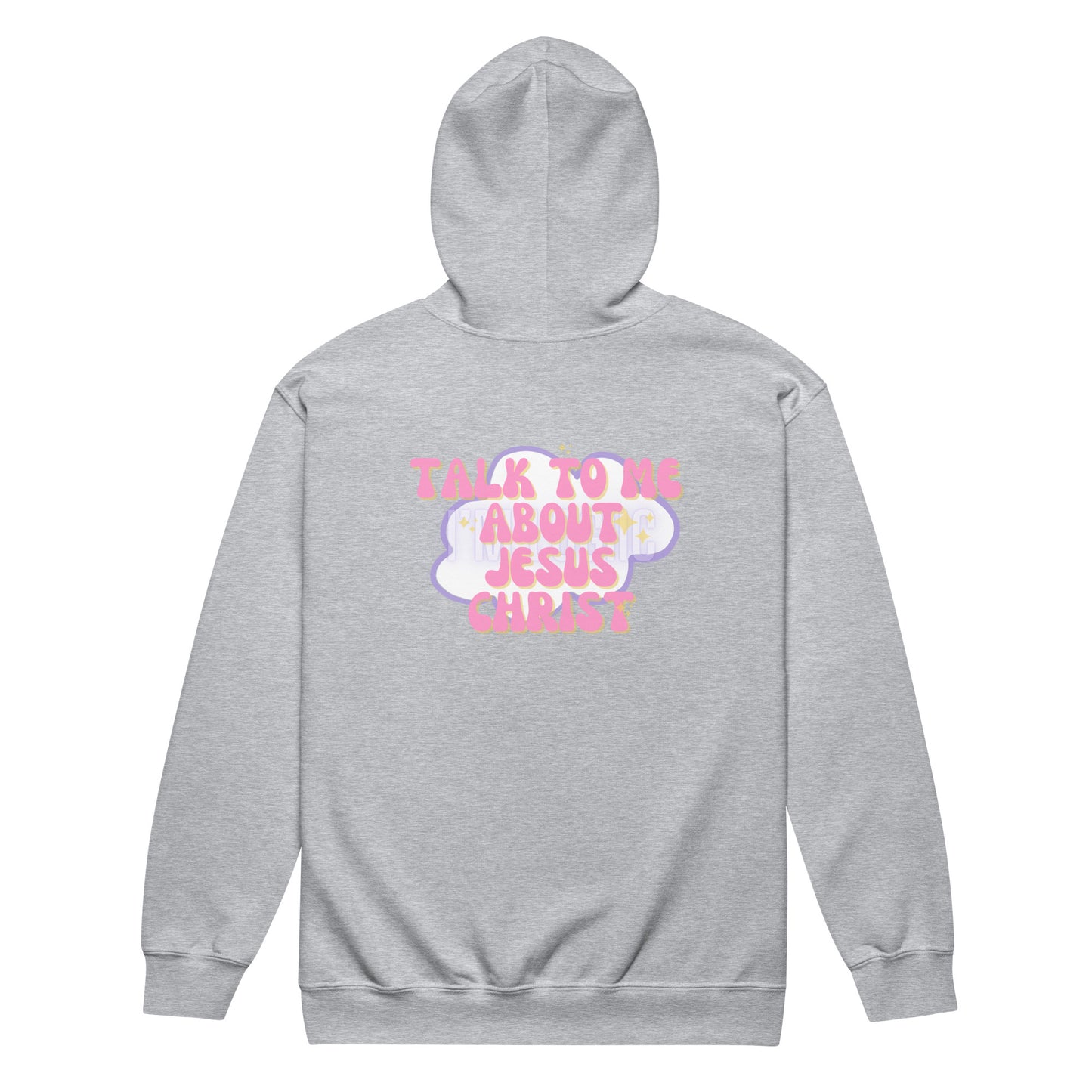 Talk about Jesus Unisex heavy blend zip hoodie