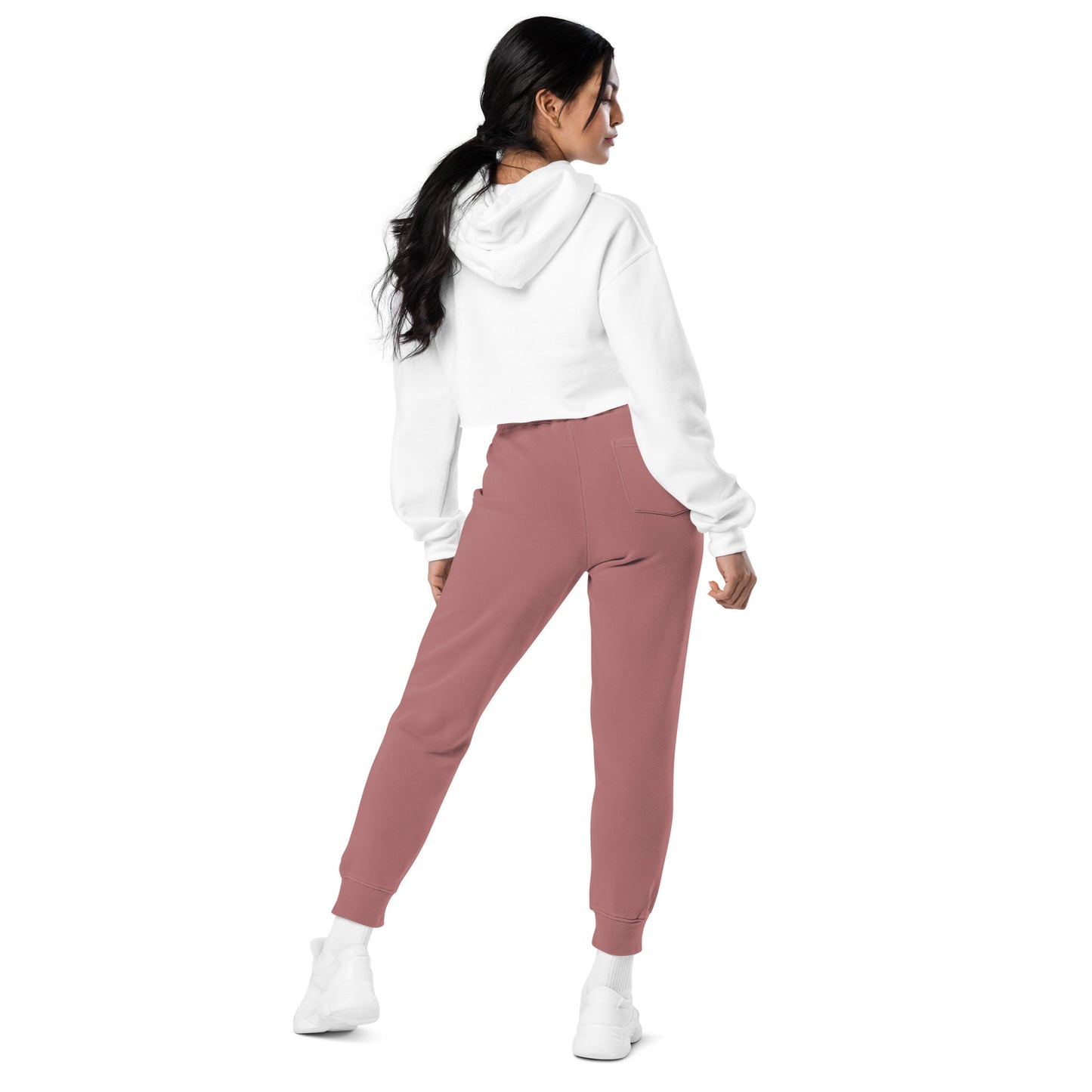 Heart Eye Emoji Unisex pigment-dyed sweatpants