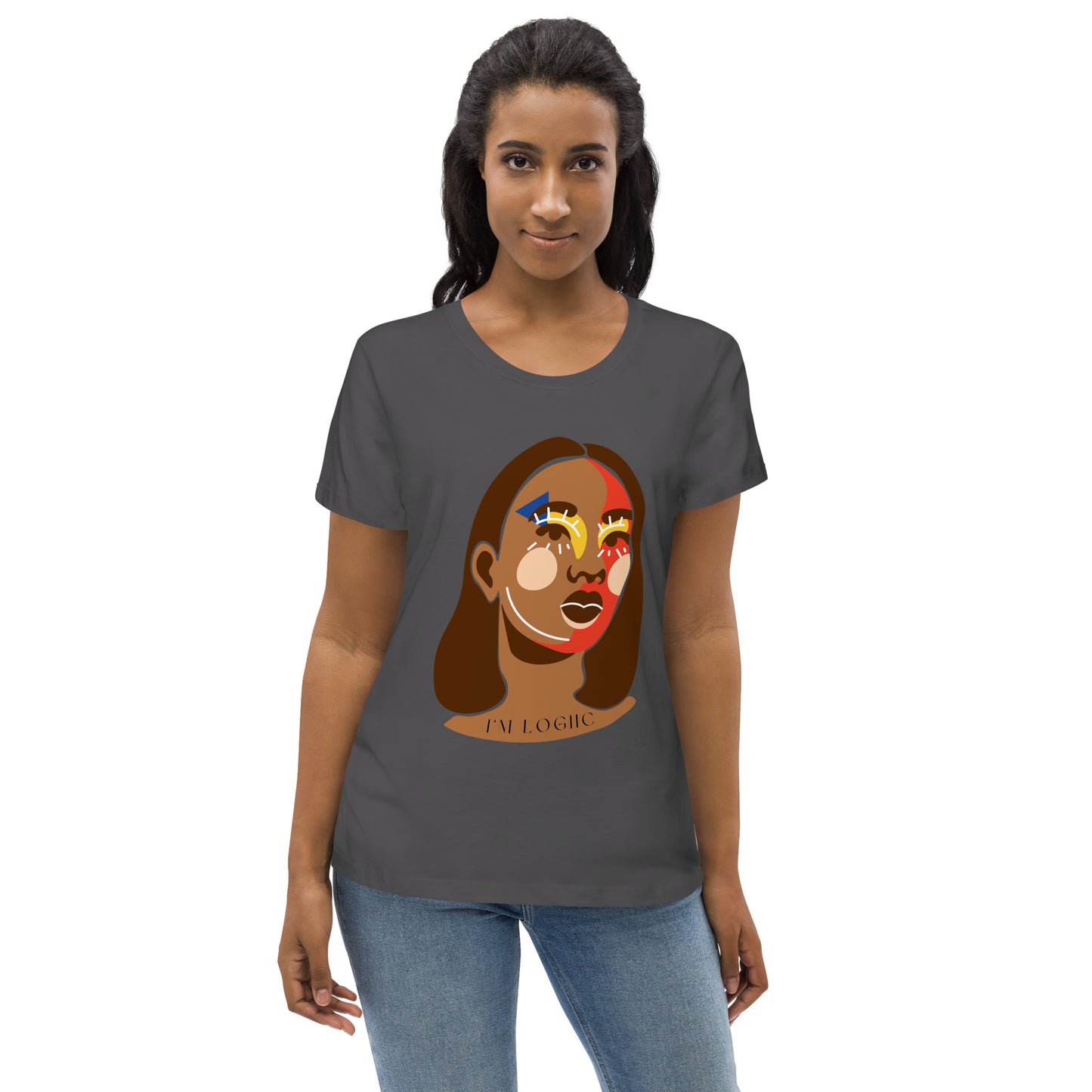 Women of God fitted eco tee