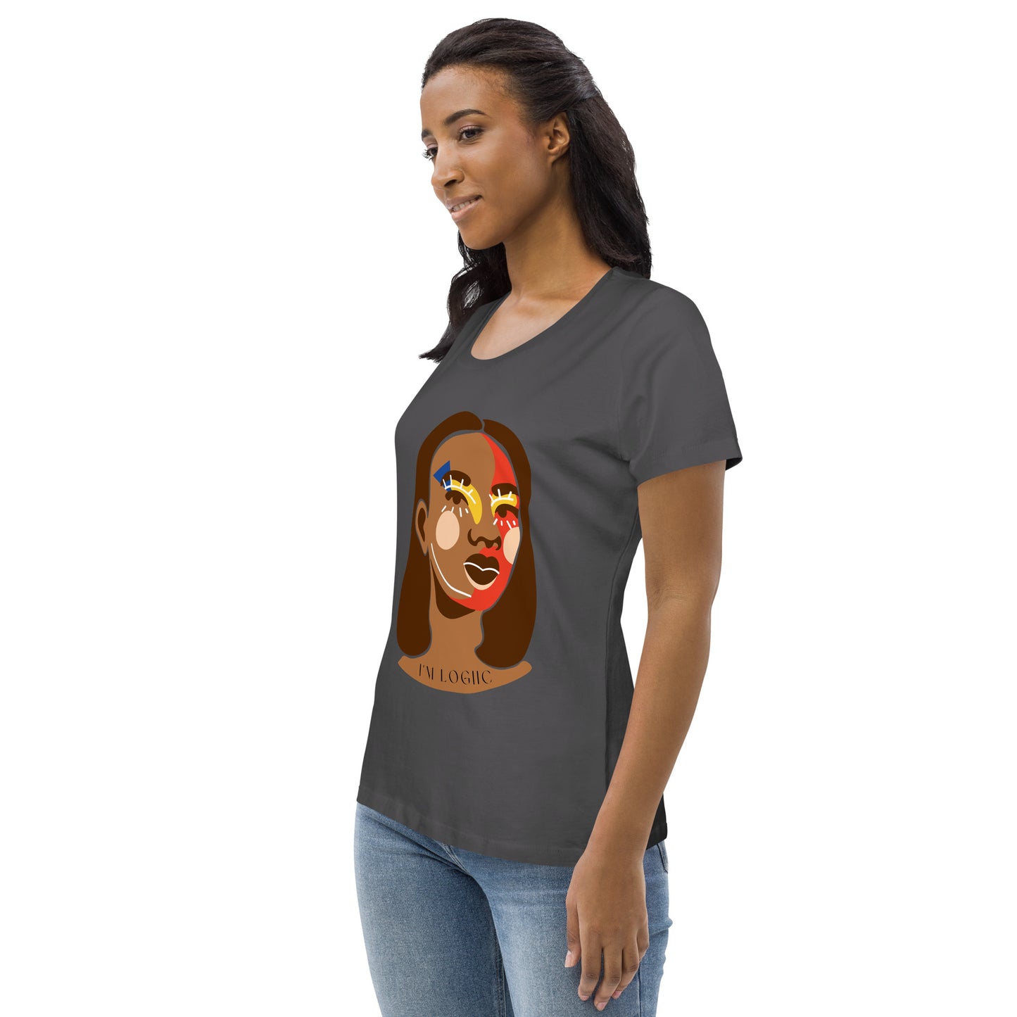 Women of God fitted eco tee