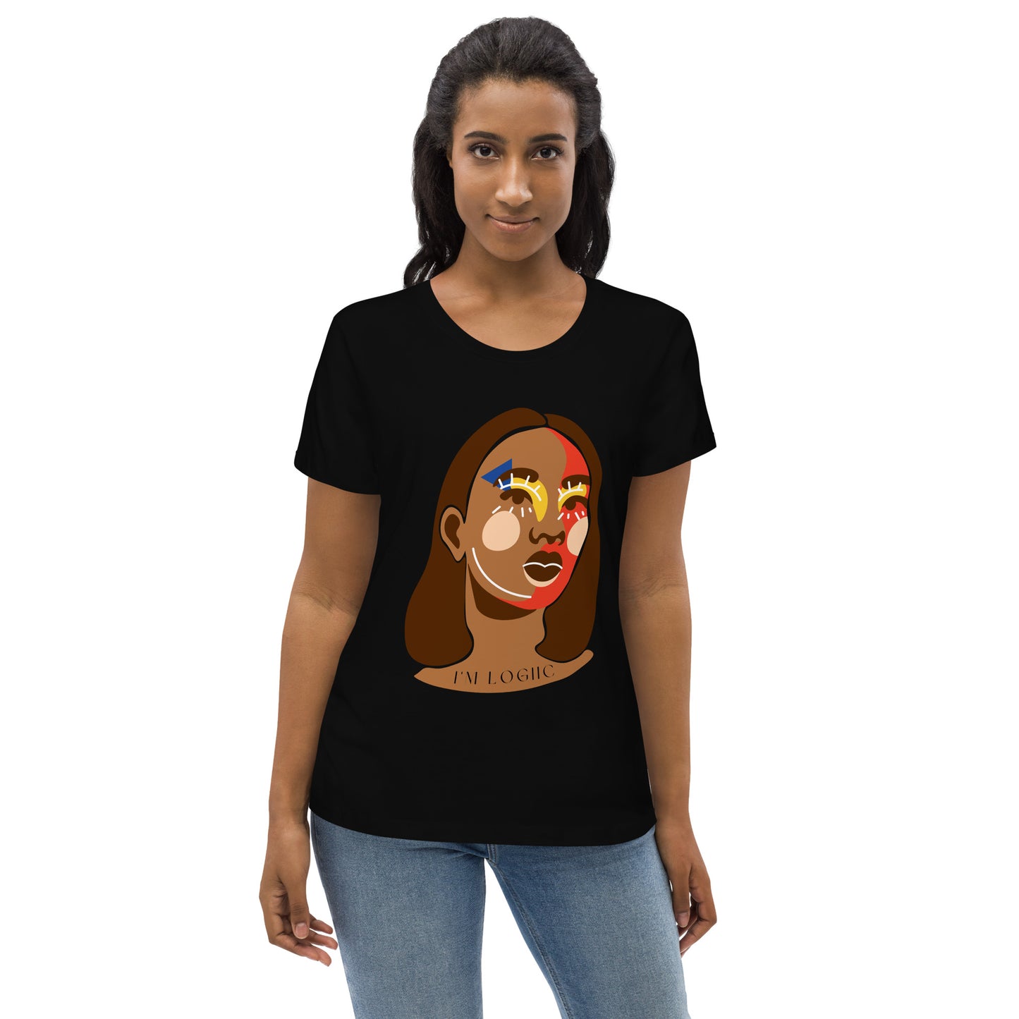Women of God fitted eco tee