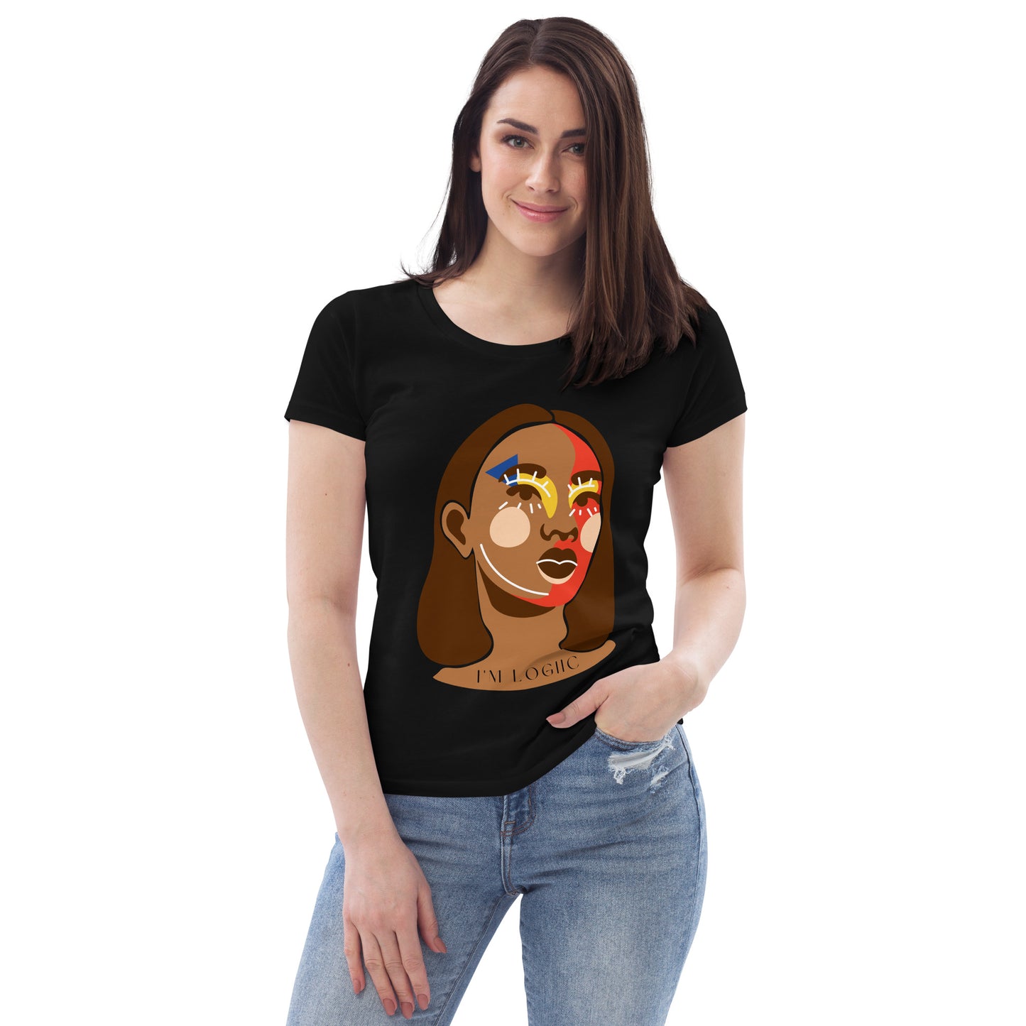 Women of God fitted eco tee