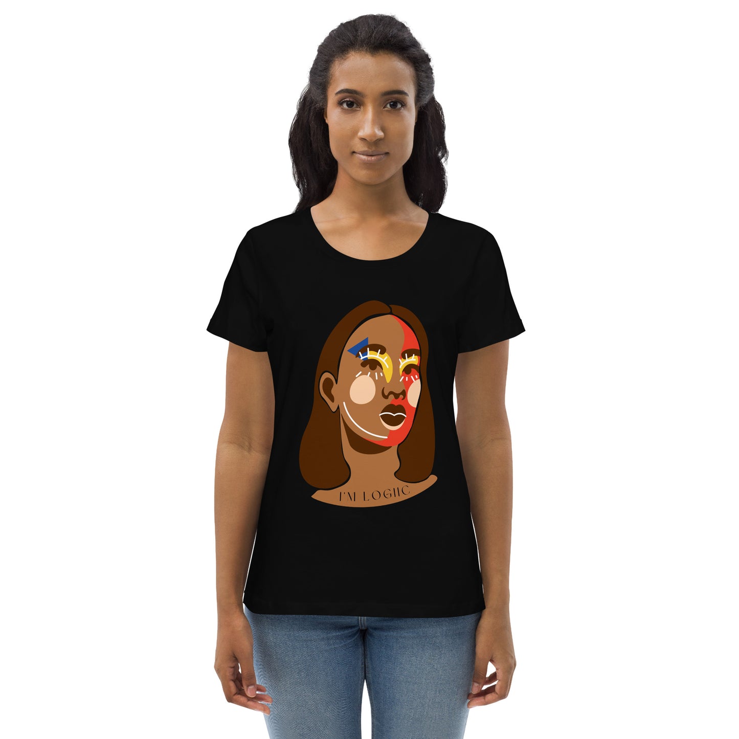 Women of God fitted eco tee