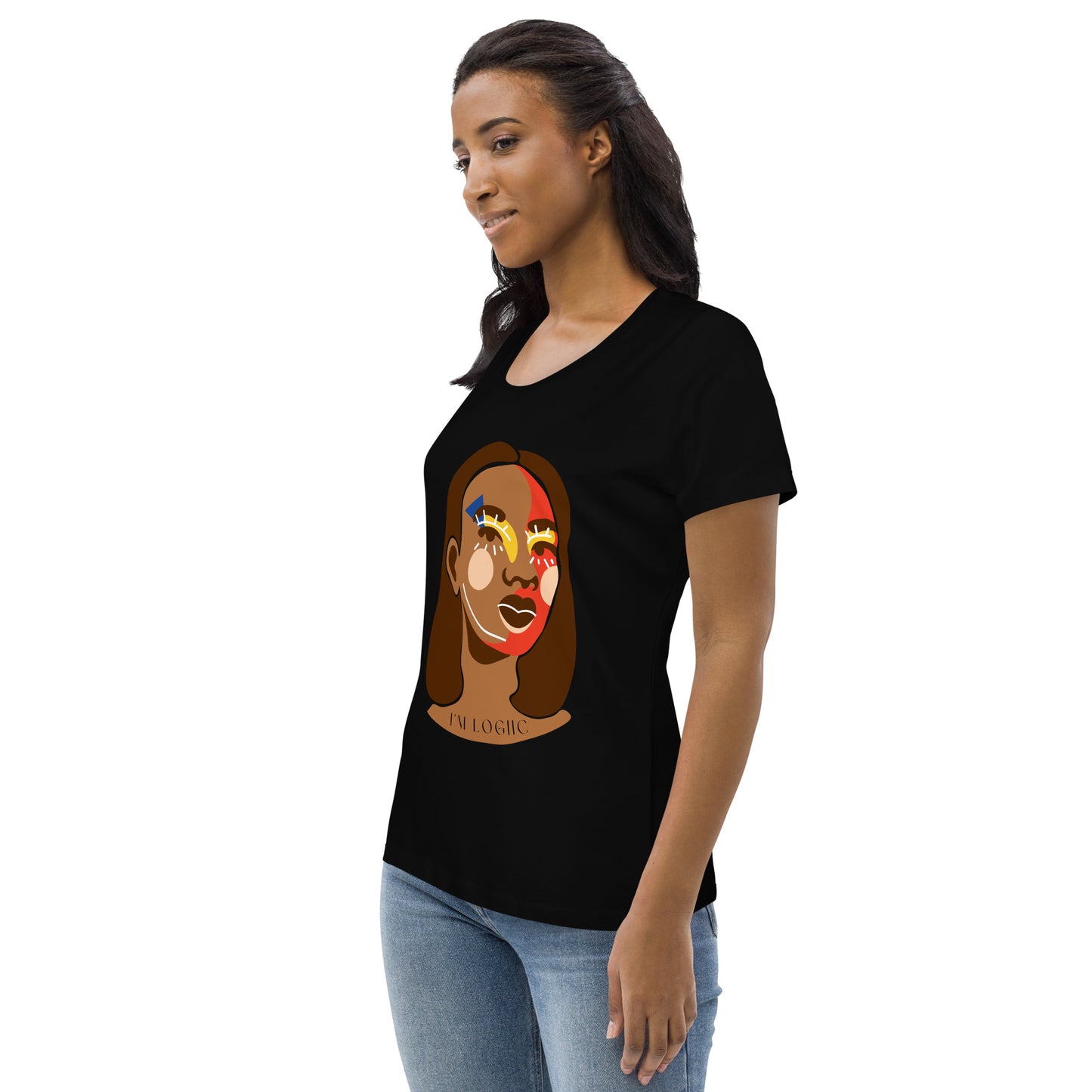 Women of God fitted eco tee
