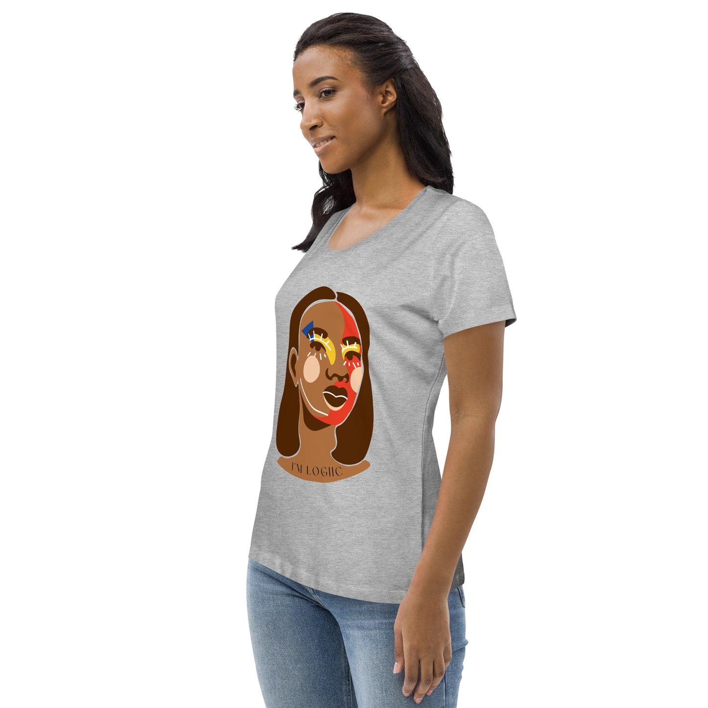Women of God fitted eco tee
