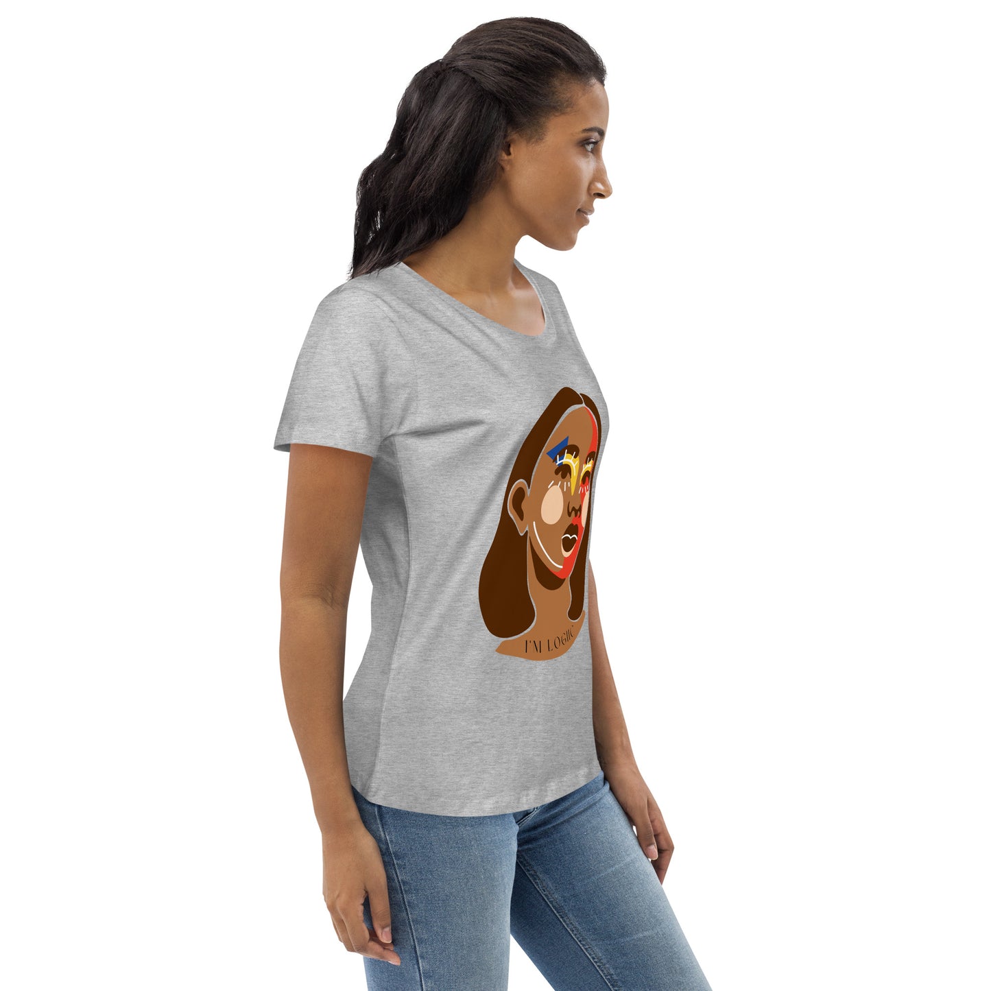 Women of God fitted eco tee
