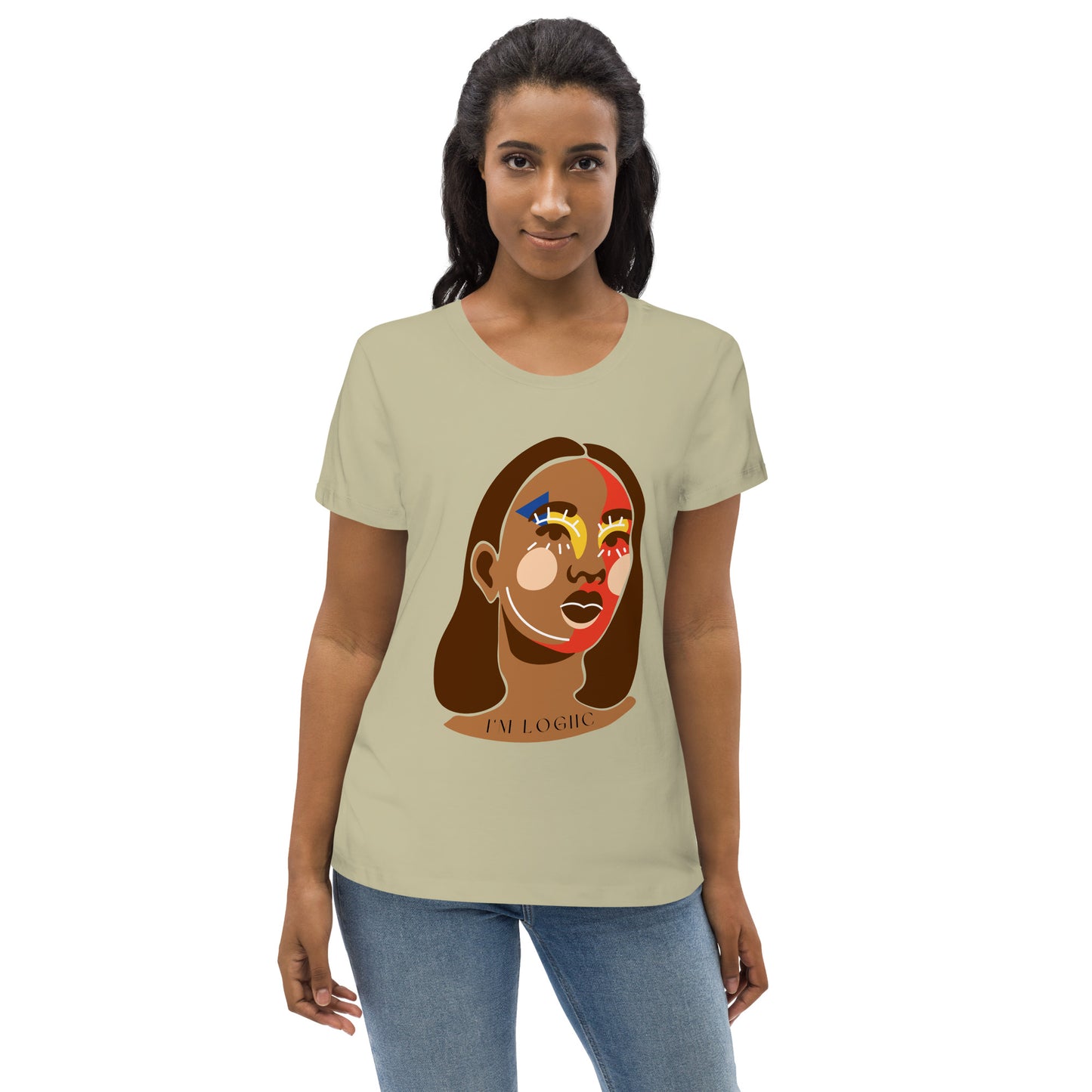 Women of God fitted eco tee