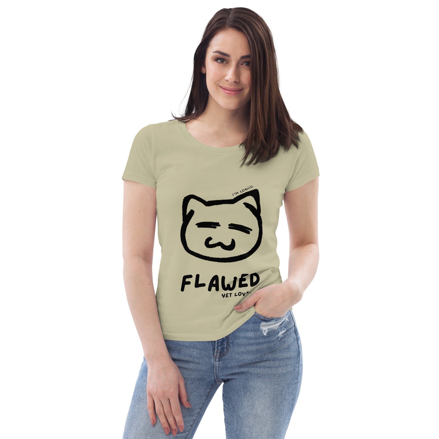 Flawed Women's fitted eco tee