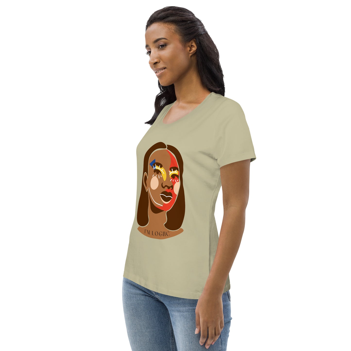 Women of God fitted eco tee