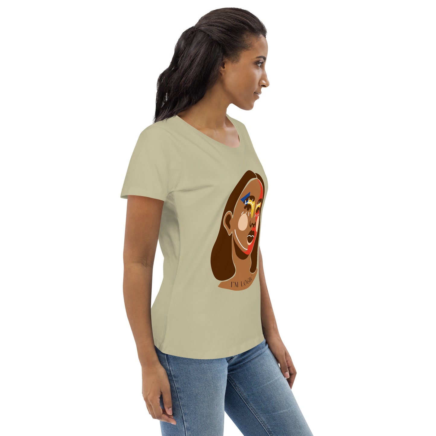 Women of God fitted eco tee
