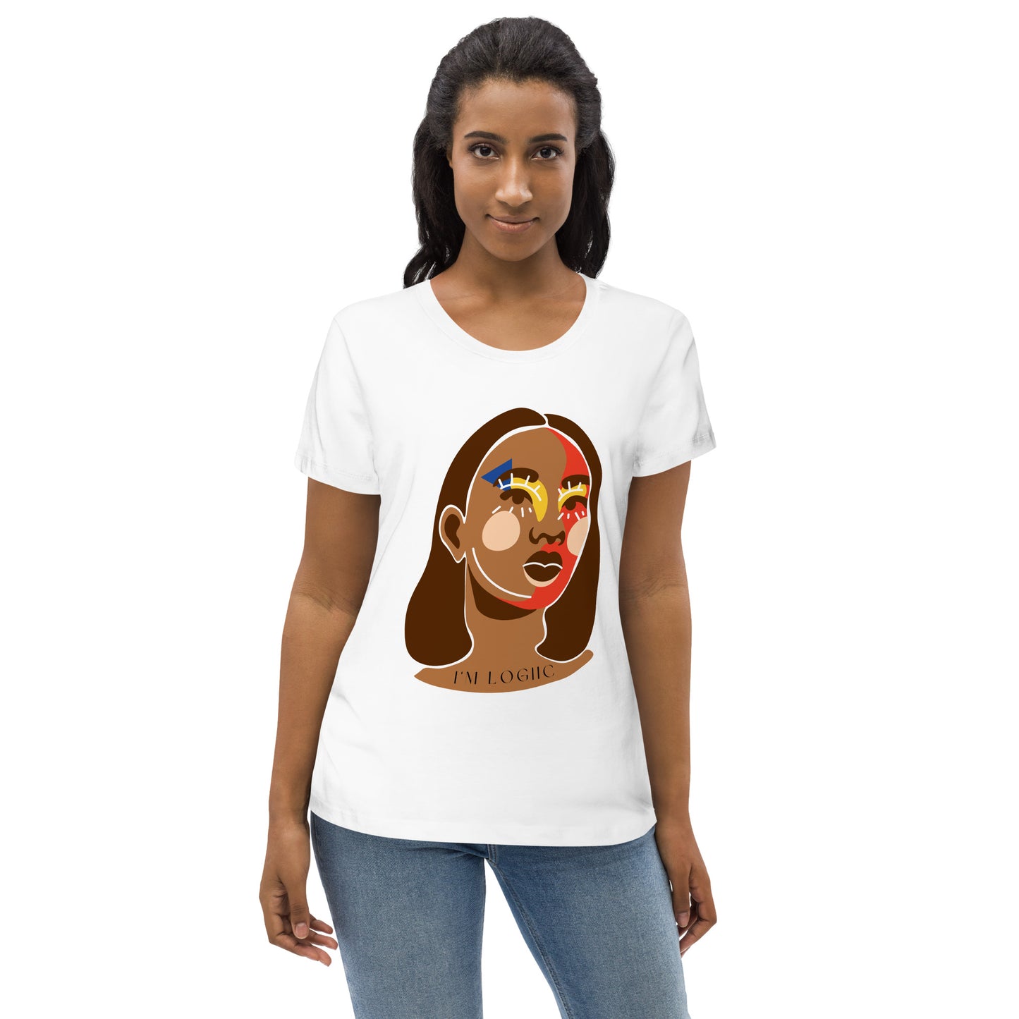 Women of God fitted eco tee