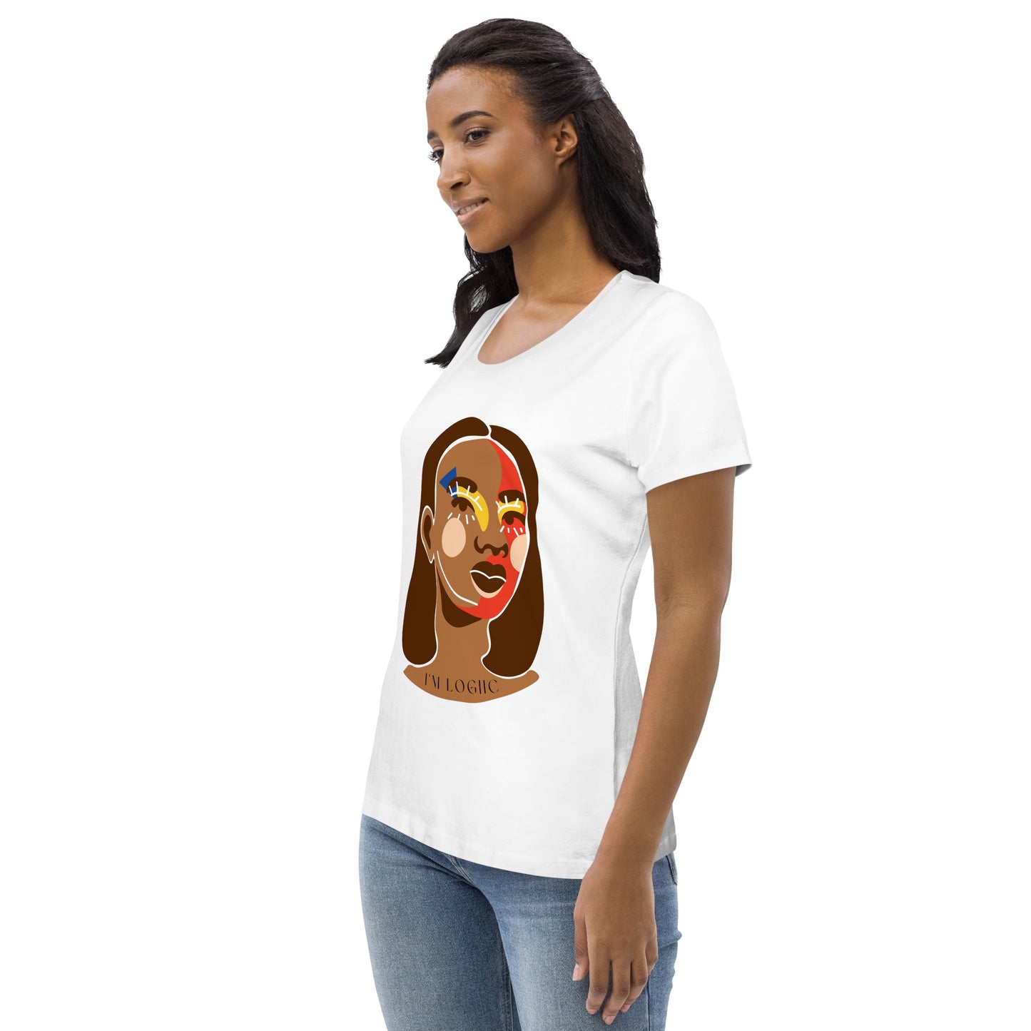 Women of God fitted eco tee