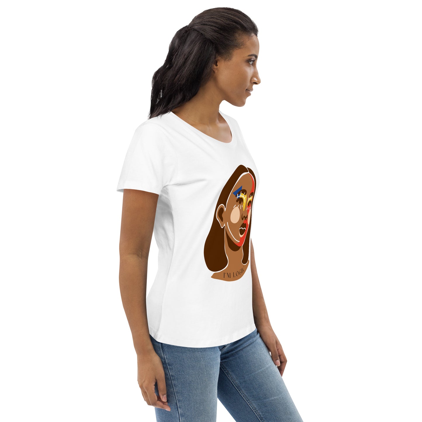 Women of God fitted eco tee