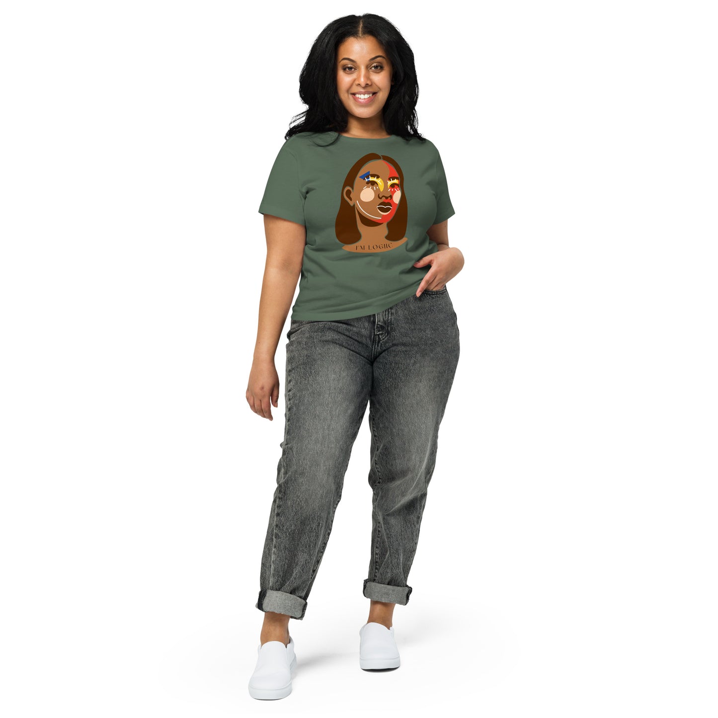 Women of God high-waisted t-shirt