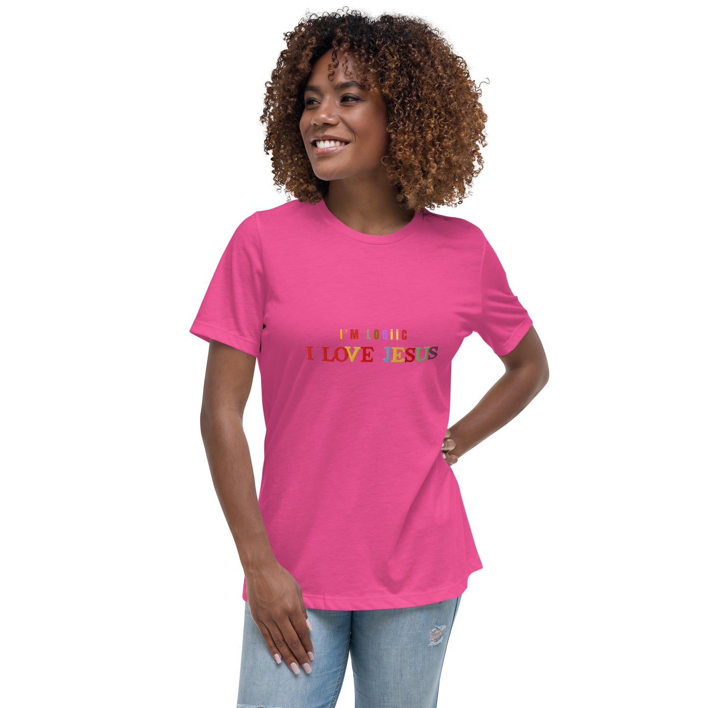 I Love Jesus Women's Relaxed T-Shirt