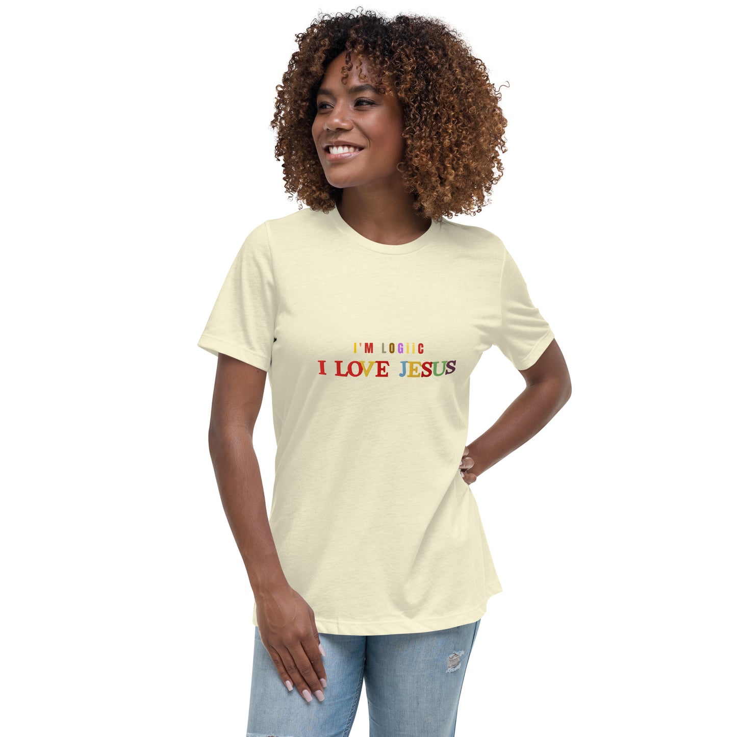 I Love Jesus Women's Relaxed T-Shirt