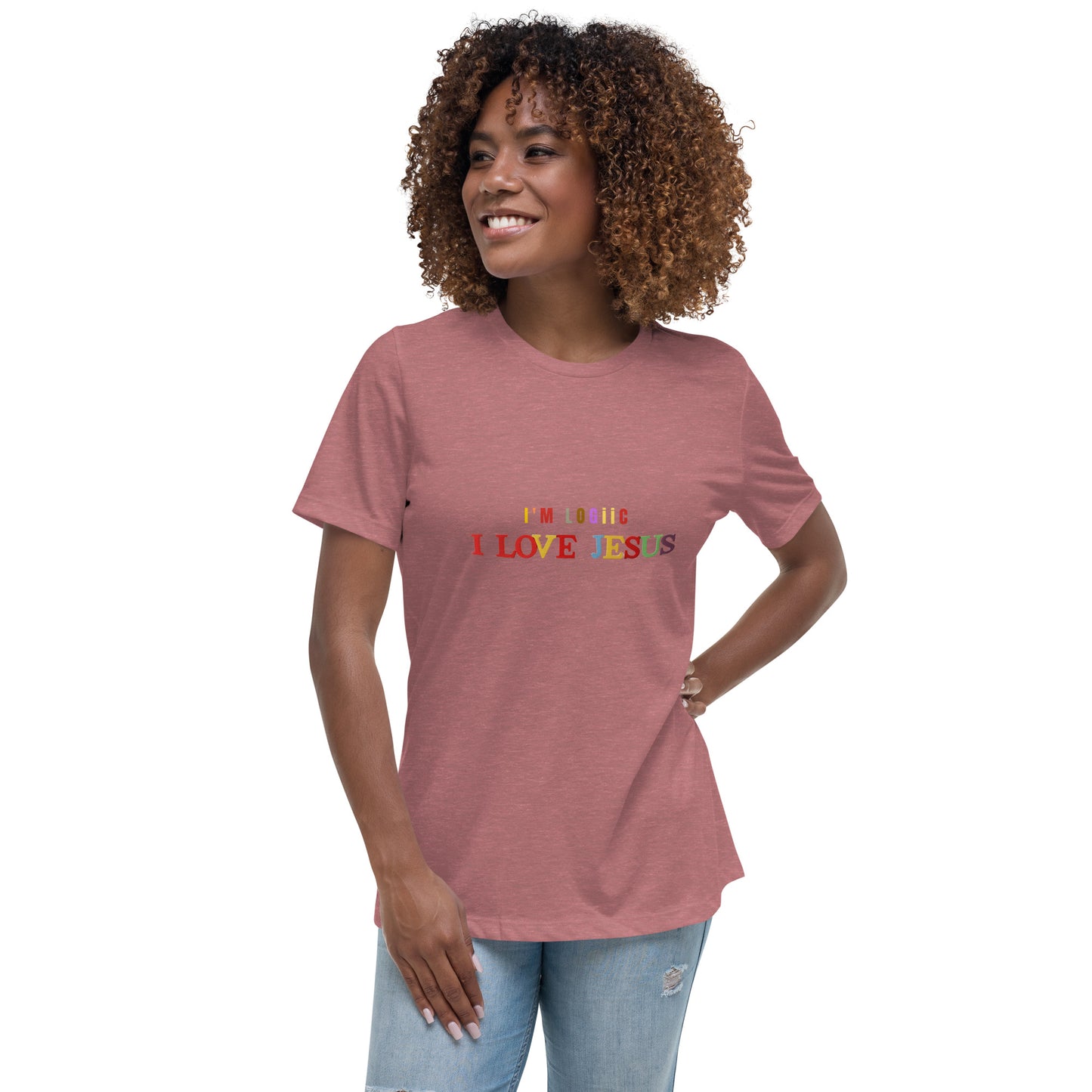 I Love Jesus Women's Relaxed T-Shirt