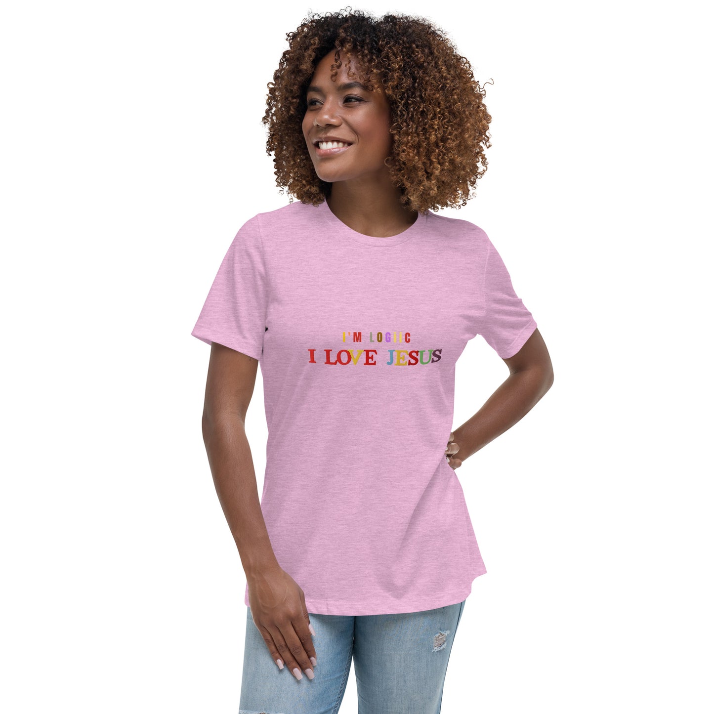 I Love Jesus Women's Relaxed T-Shirt
