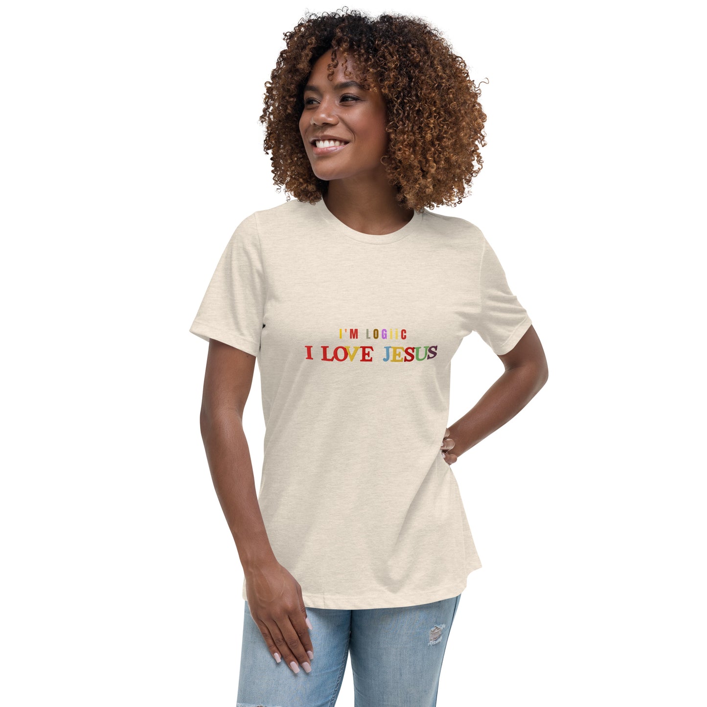 I Love Jesus Women's Relaxed T-Shirt