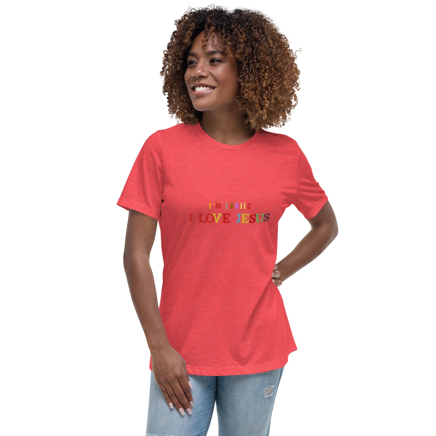 I Love Jesus Women's Relaxed T-Shirt