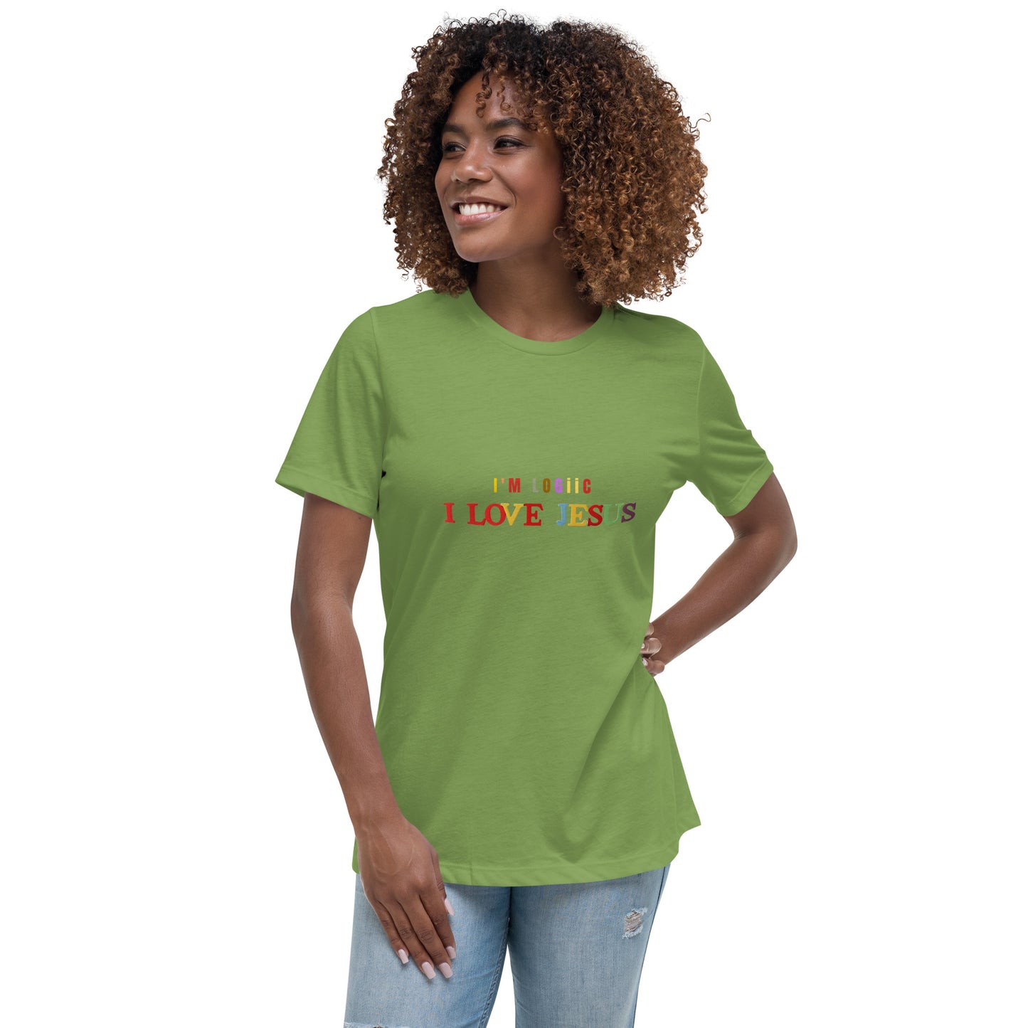 I Love Jesus Women's Relaxed T-Shirt