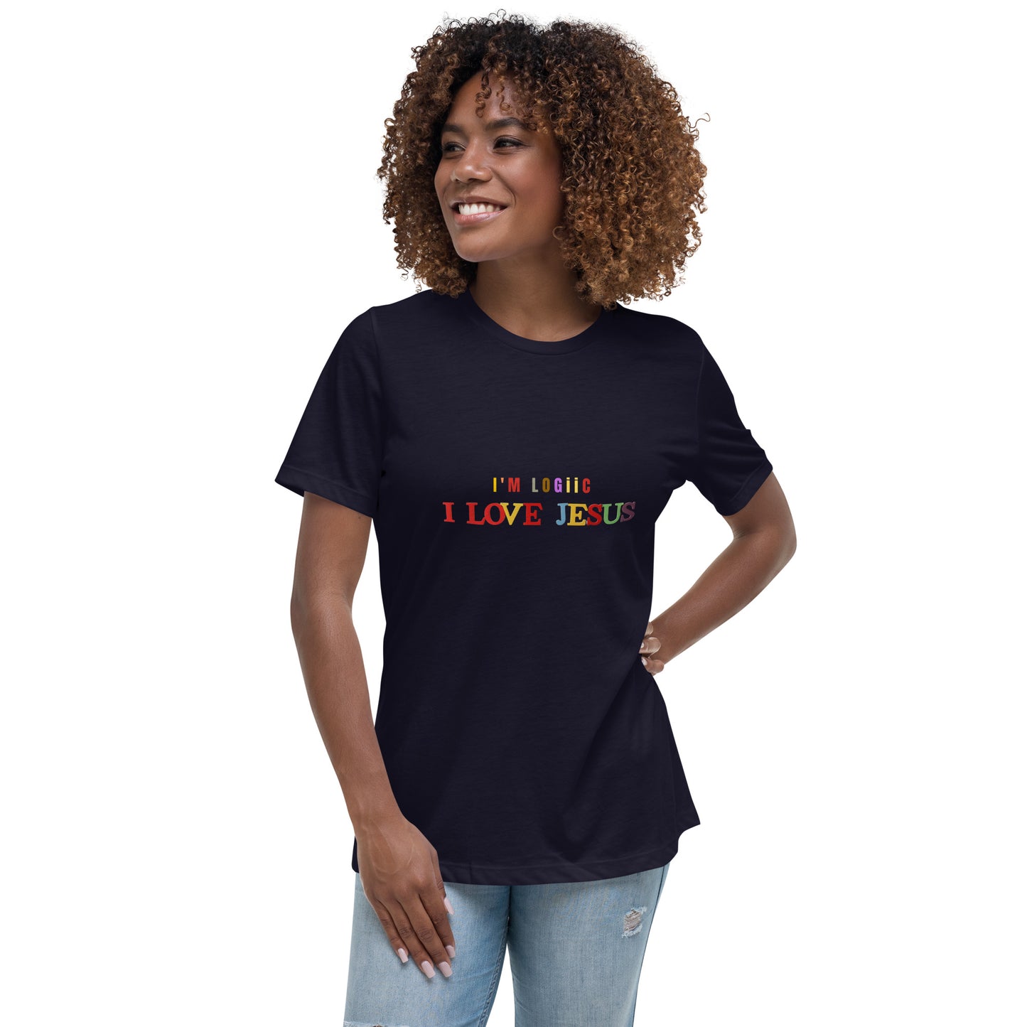 I Love Jesus Women's Relaxed T-Shirt