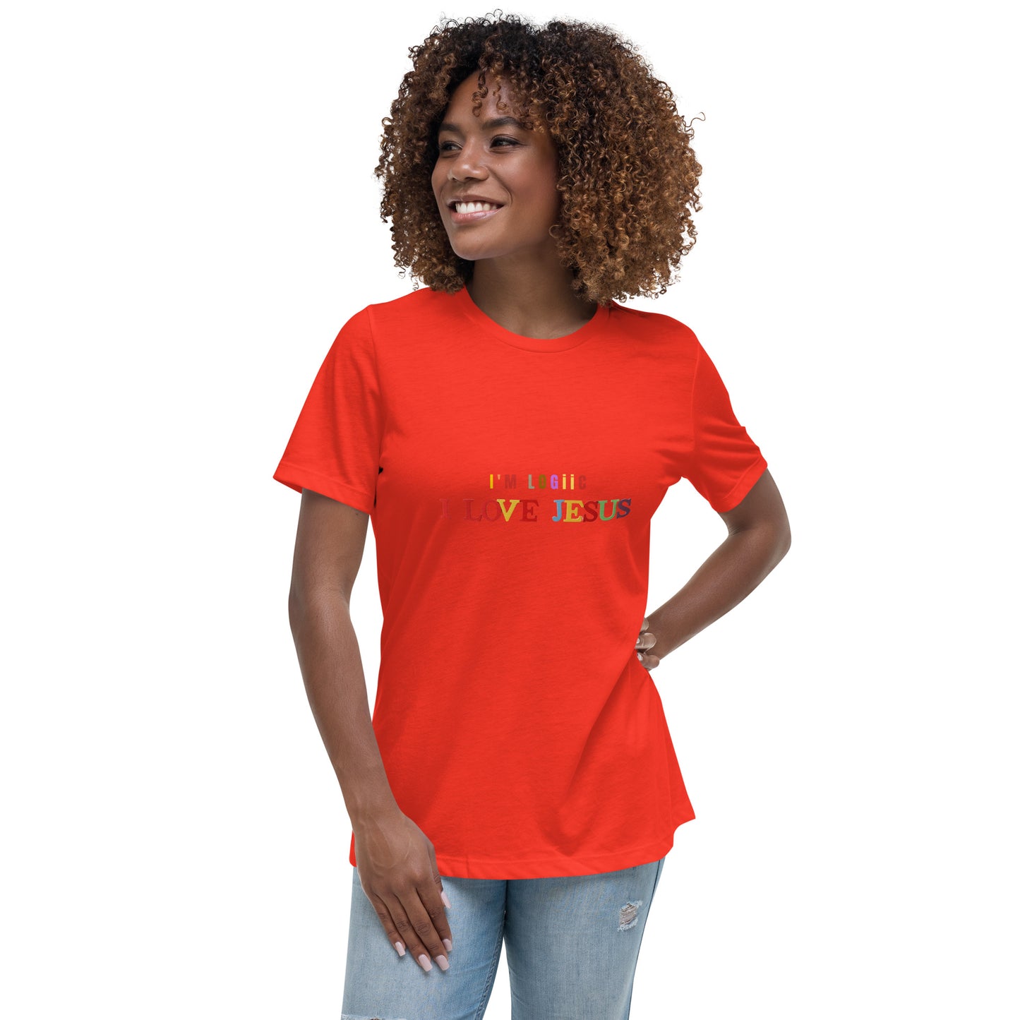 I Love Jesus Women's Relaxed T-Shirt